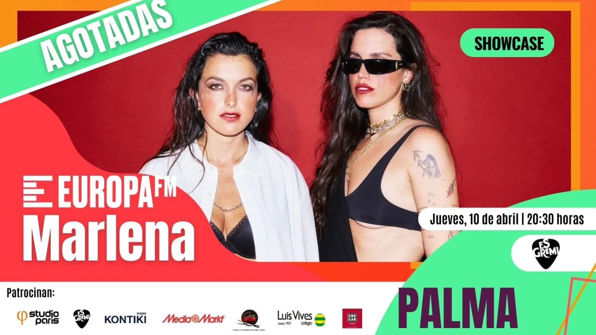 Agotadas las invitaciones para el showcase de Marlena en Palma con Europa FM Agotadas las invitaciones para el showcase de Marlena en Palma con Europa FM