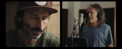 Leiva y Robe en el videoclip de 'Caída libre' Leiva y Robe en el videoclip de 'Caída libre'