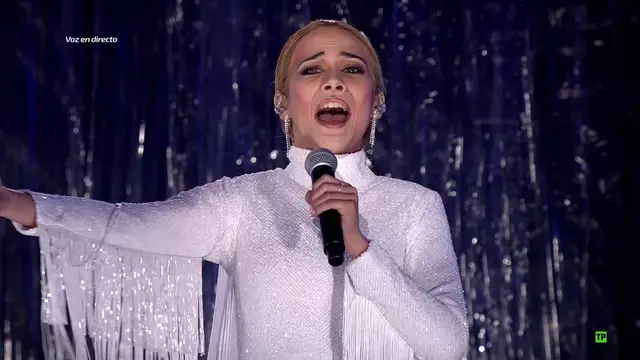 La actuación de Melani en 'Tu cara me suena' imitando a Céline Dion con 'L'hymme à l'amour'