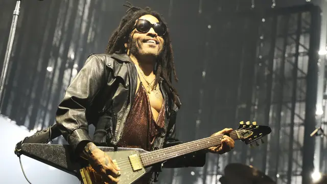 Lenny Kravitz en Bolonia (Italia) con su gira 'Blue Electric Light Tour 2025'