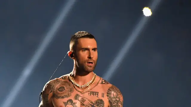 El cantante de Maroon 5 Adam Levine.