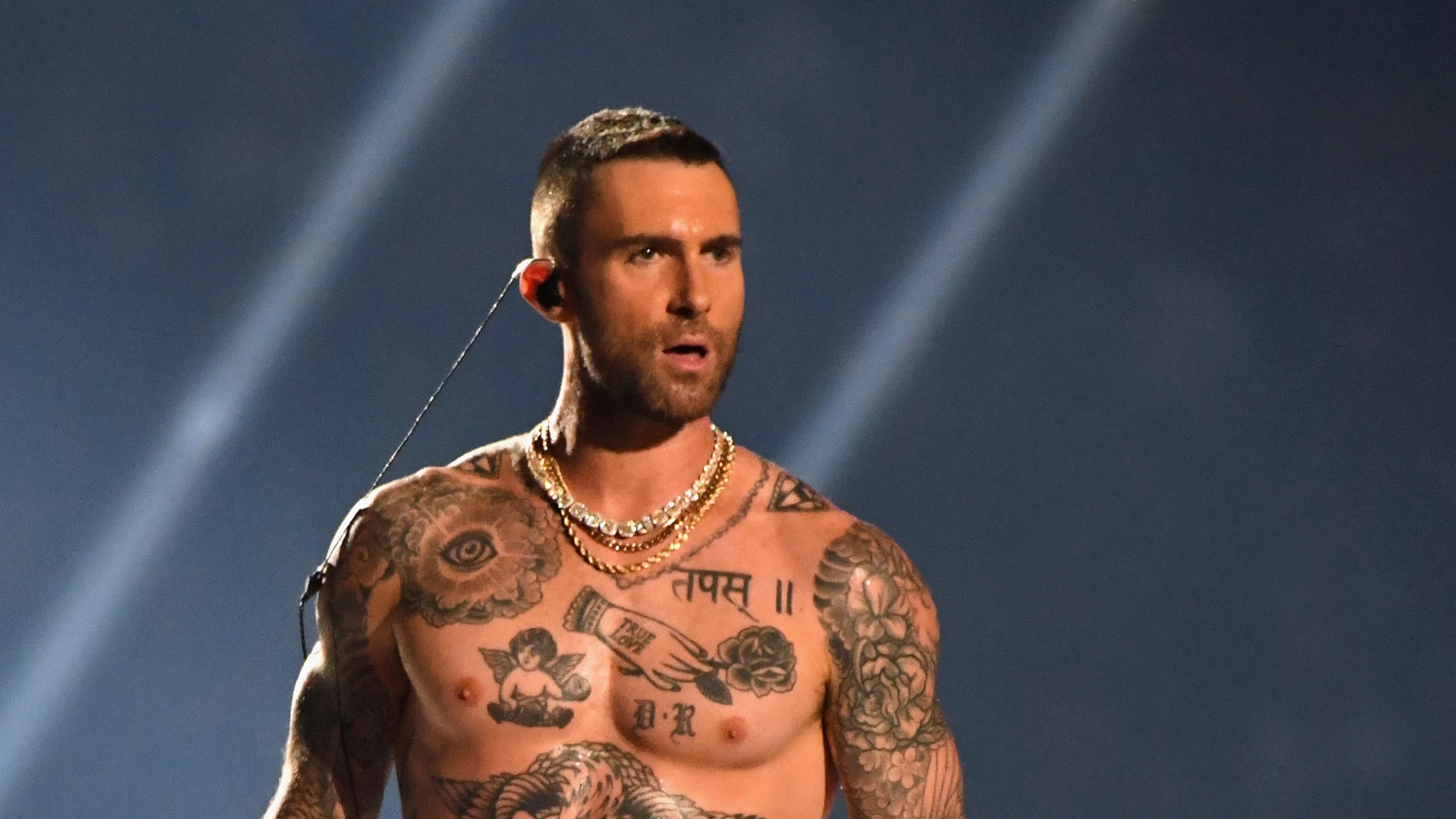 El cantante de Maroon 5 Adam Levine. El cantante de Maroon 5 Adam Levine.