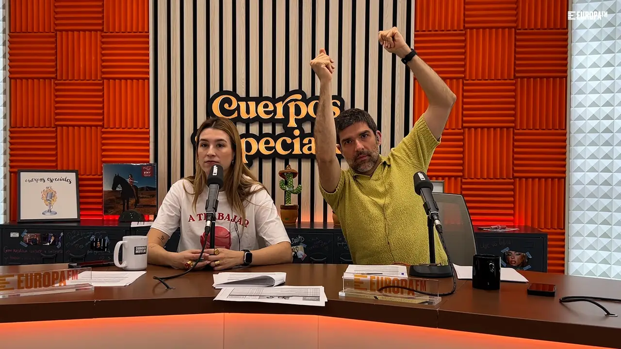 Eva Soriano y Nacho García en Cuerpos especiales Eva Soriano y Nacho García en Cuerpos especiales