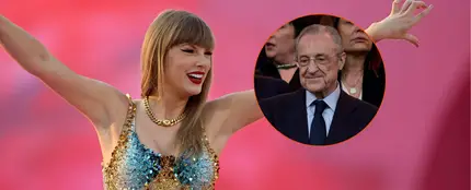 Taylor Swift y Florentino Pérez, un montaje de Europa FM Taylor Swift y Florentino Pérez, un montaje de Europa FM