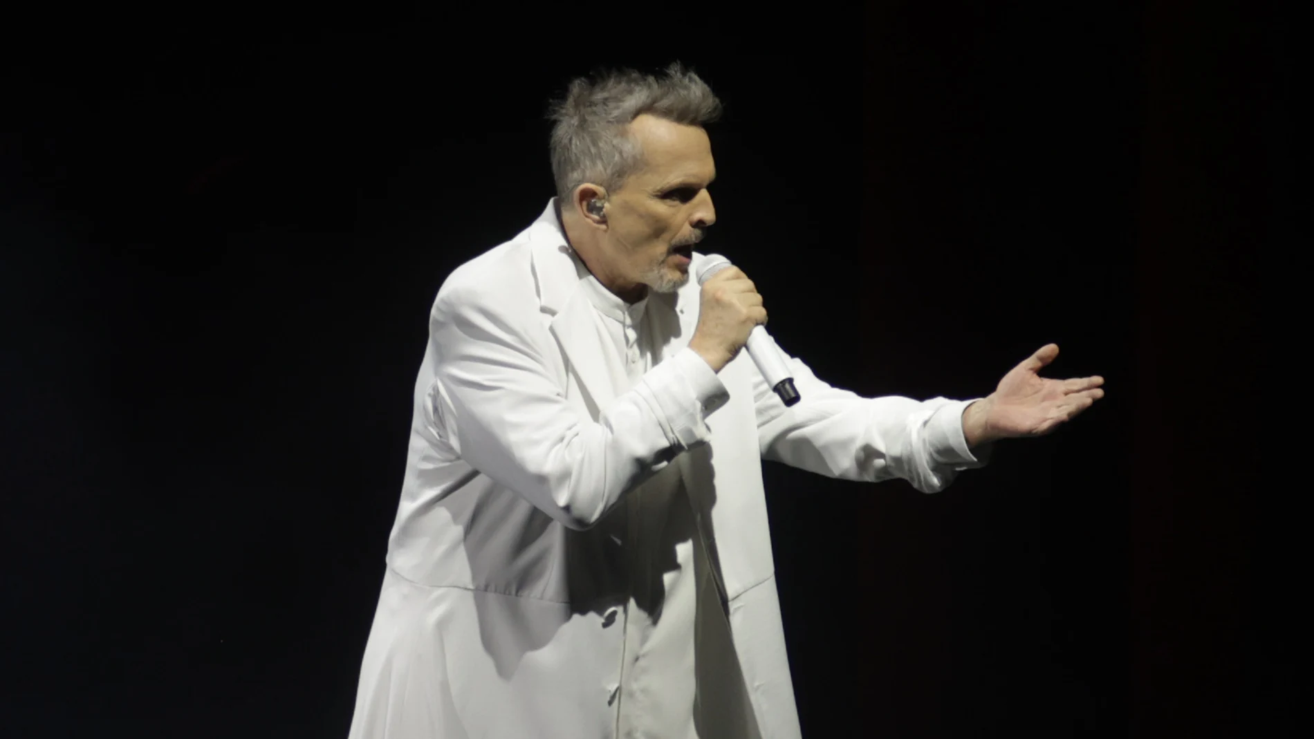 Miguel Bosé en un concierto en México con 'Importante tour' Miguel Bosé en un concierto en México con 'Importante tour'