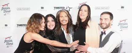 Liv, Mia y Steven Tyler Liv, Mia y Steven Tyler