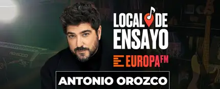 Antonio Orozco, nuevo artista del Local de Ensayo Europa FM Antonio Orozco, nuevo artista del Local de Ensayo Europa FM