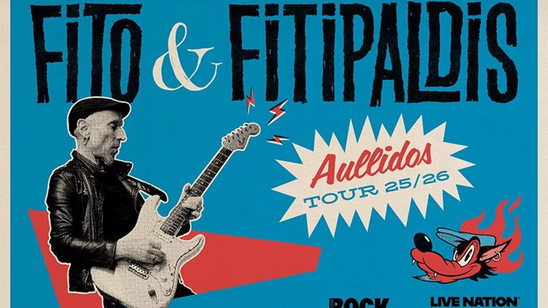 Fito & Fitipaldis regresan a los escenarios en 2026 con su gira 'Aullidos', que hará parada en Cáceres el 11 de abril Fito & Fitipaldis regresan a los escenarios en 2026 con su gira 'Aullidos', que hará parada en Cáceres el 11 de abril