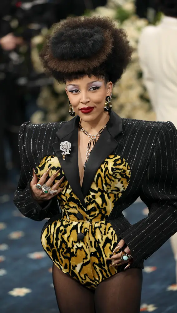 Doja Cat en la Met Gala 2025 Doja Cat en la Met Gala 2025