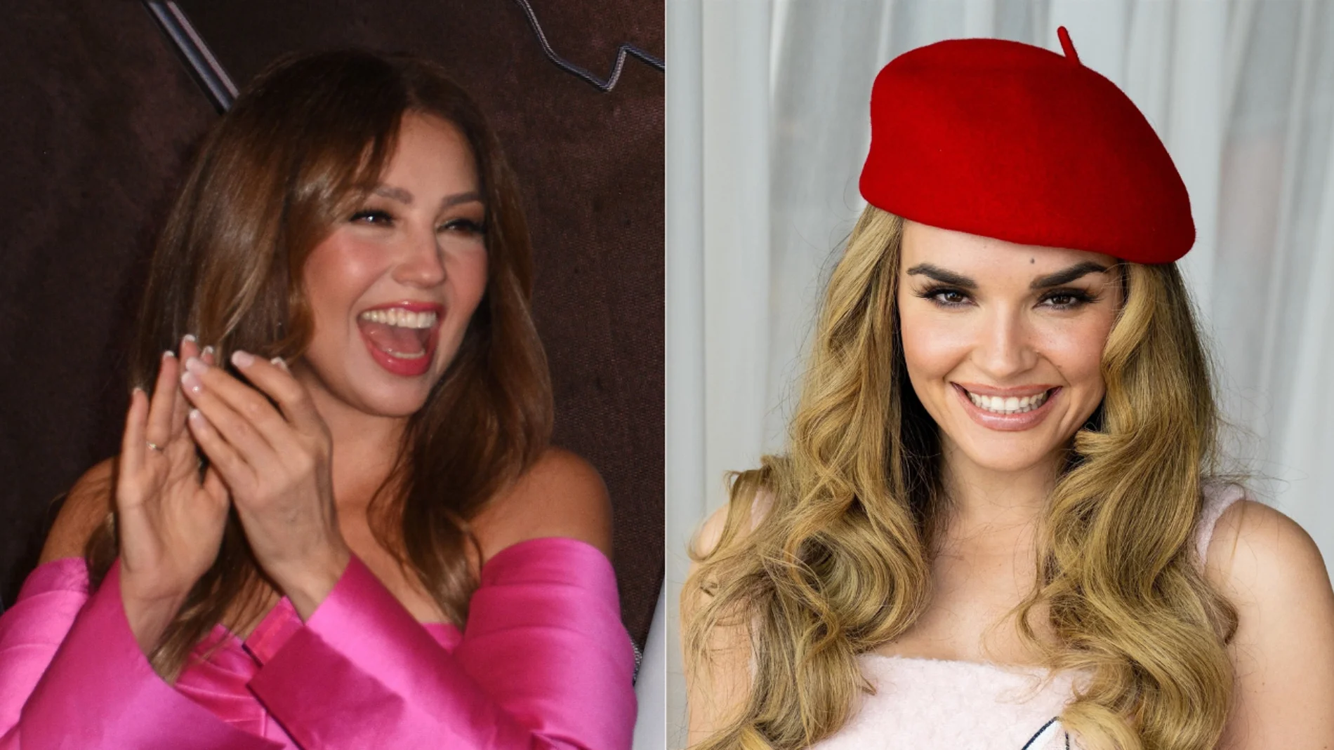 Thalía muestra su apoyo a Melody en su participación en Eurovisión Thalía muestra su apoyo a Melody en su participación en Eurovisión