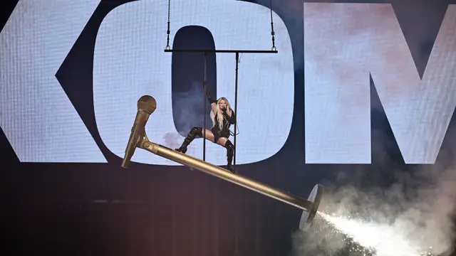Erika Vikman, durante la segunda semifinal de Eurovisión 2025