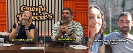 Eva Soriano, Nacho García, Laura y Dani.