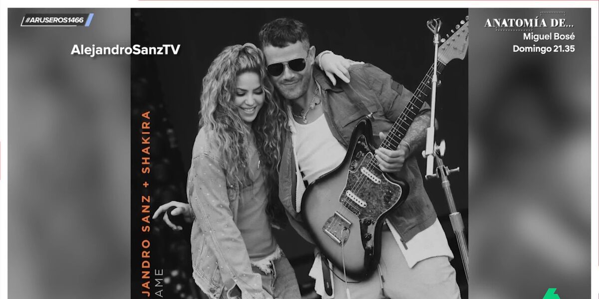 Patricia Benítez, a la novia de Alejandro Sanz tras el estreno de su canción con Shakira: "Yo iría al rodaje del videoclip por si acaso"