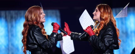 Ana Guerra y Leire Martínez en 'Tu cara me suena'