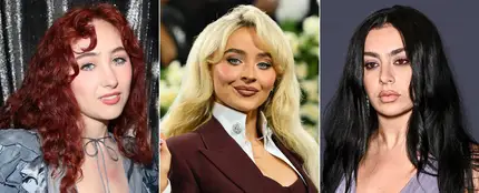 Chappell Roan, Sabrina Carpenter y Charli XCX Chappell Roan, Sabrina Carpenter y Charli XCX