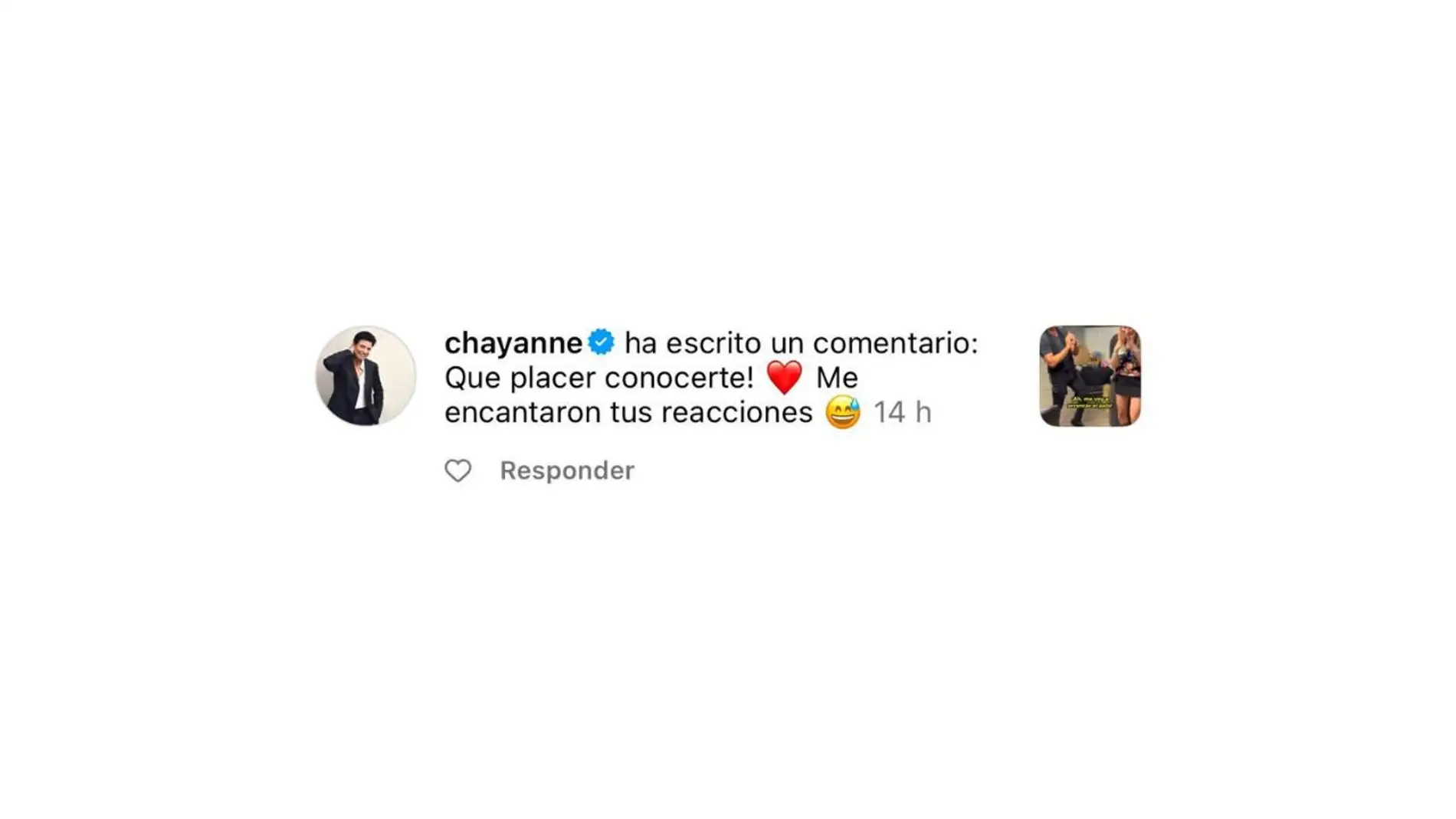 La respuesta de Chayanne a Eva Soriano La respuesta de Chayanne a Eva Soriano