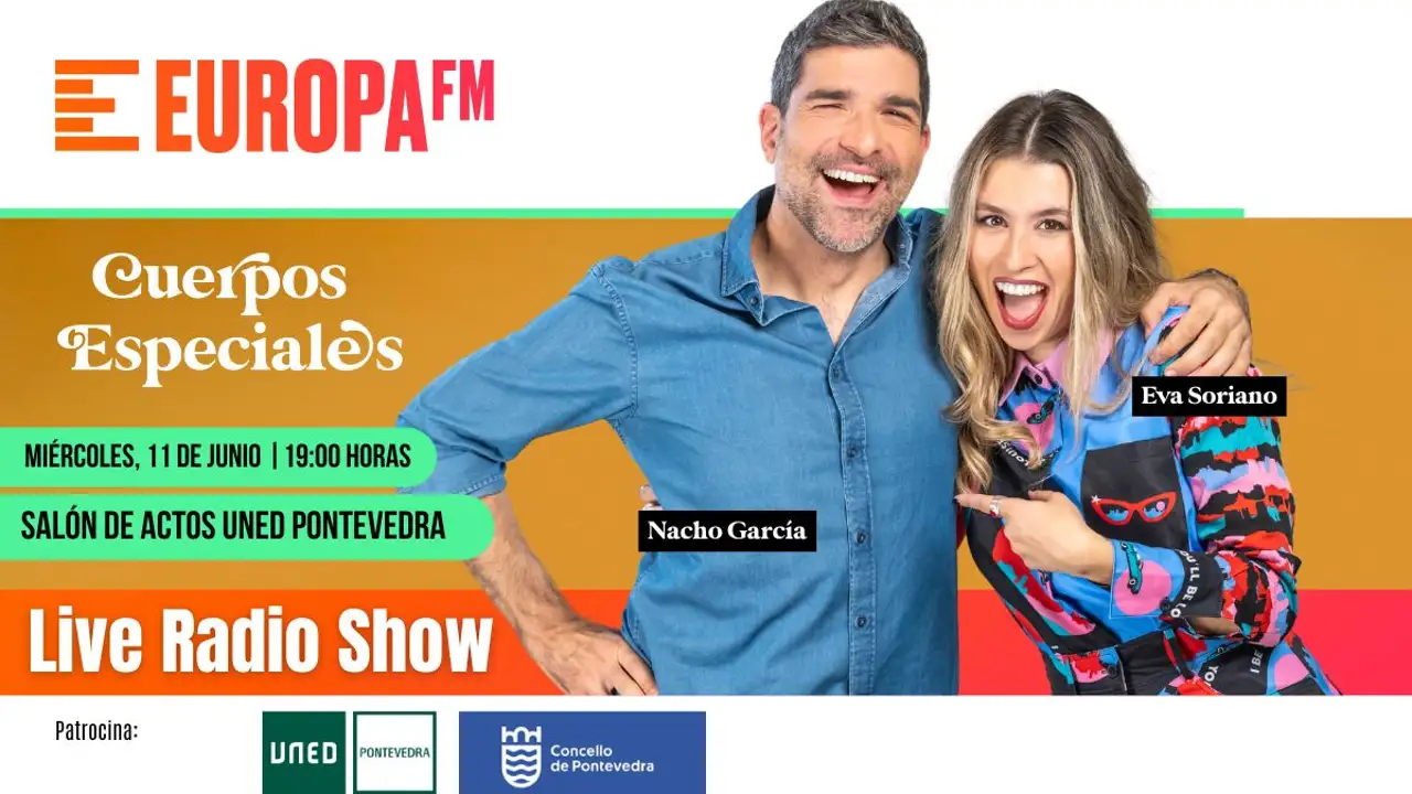 Eva Soriano y Nacho García te invitan al liveshow de 'Cuerpos especiales' en Pontevedra Eva Soriano y Nacho García te invitan al liveshow de 'Cuerpos especiales' en Pontevedra