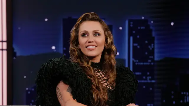 Miley Cyrus en el show de Jimmy Fallon
