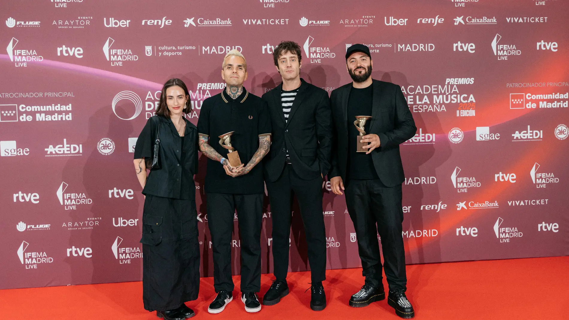 La La Love You, en los Premios de la Academia de la Música 2025 La La Love You, en los Premios de la Academia de la Música 2025