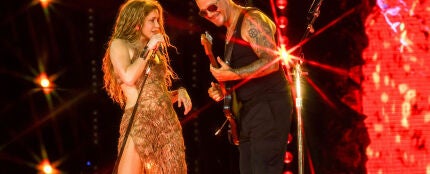 Shakira y Alejandro Sanz
