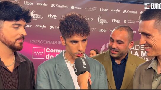 Veintiuno habla con Europa Fm en los Premios de la Academia de la M&uacute;sica