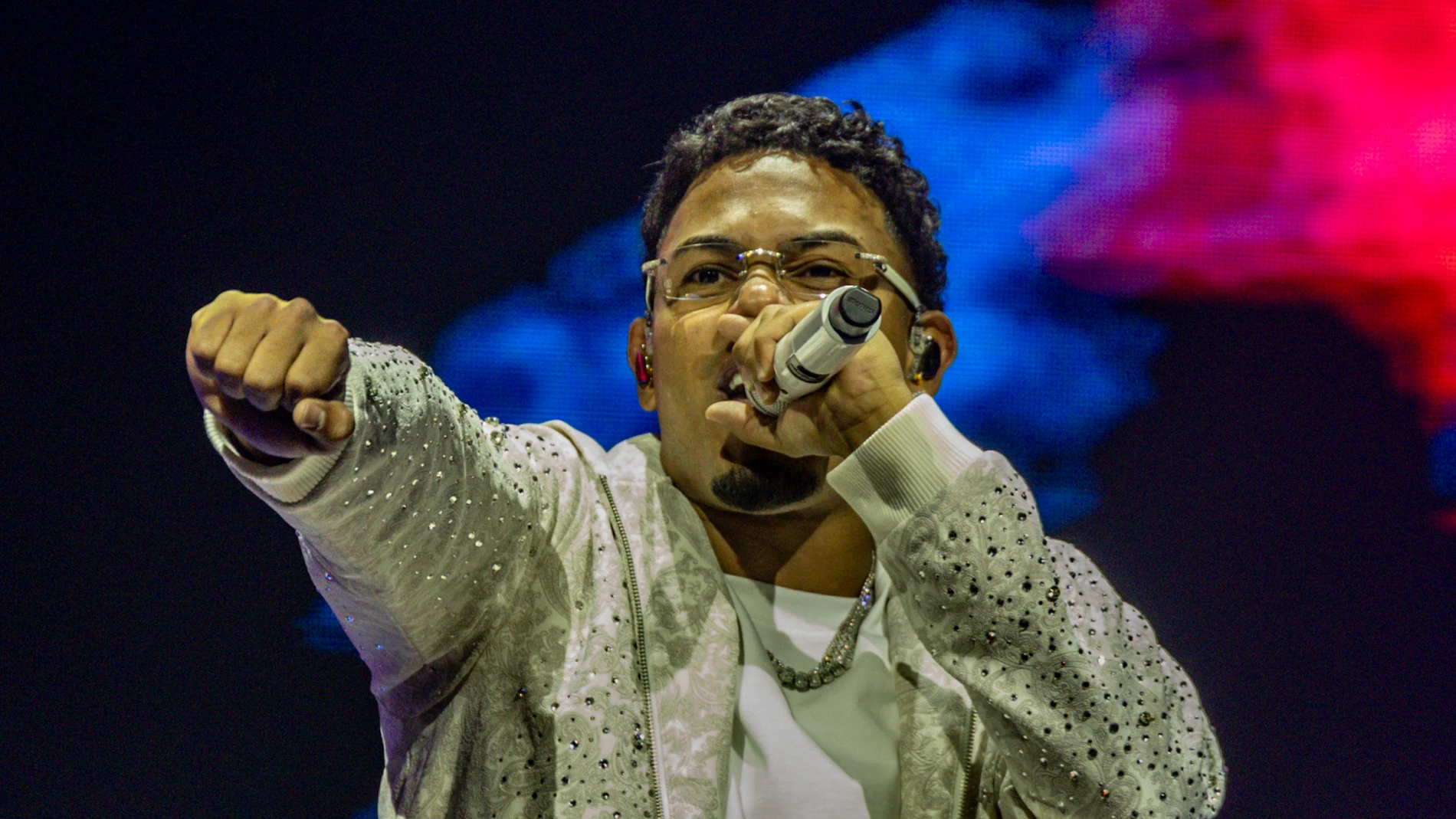 Myke Towers en el Movistar Arena de Madrid Myke Towers en el Movistar Arena de Madrid