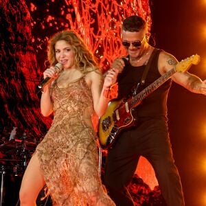 Alejandro Sanz y Shakira en Miami