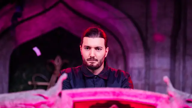 El DJ sueco Alesso, en una sesión de 2024.