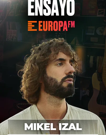 Mikel Izal en el Local de Ensayo Europa FM Mikel Izal en el Local de Ensayo Europa FM