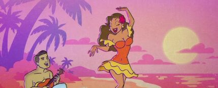 La portada de 'Verano Rosa', de Feid y Karol G
