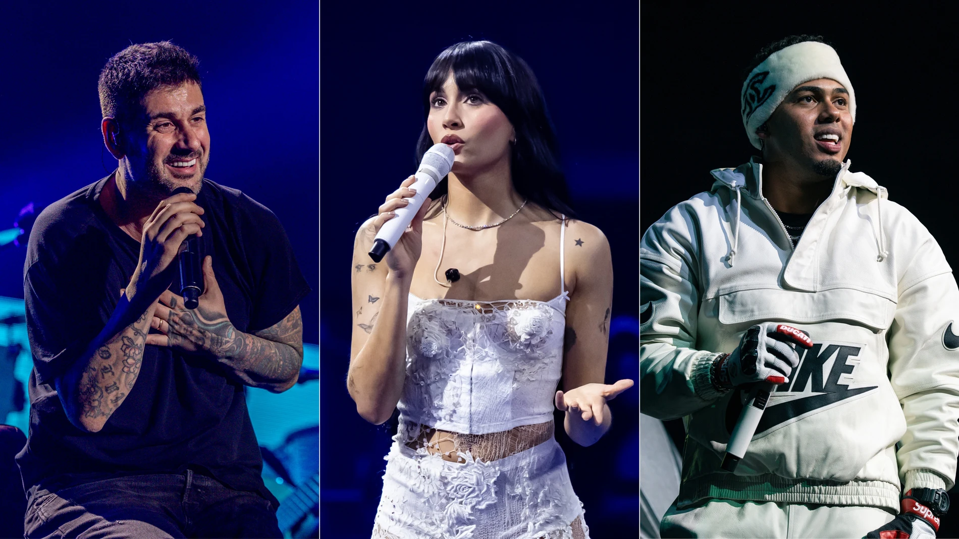Melendi, Aitana y Myke Towers, tres de los siete artistas invitados a La Velada del Año V Melendi, Aitana y Myke Towers, tres de los siete artistas invitados a La Velada del Año V