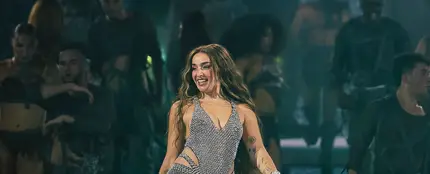 Lola Índigo, en el concierto del Estadio de La Cartuja en Sevilla. Lola Índigo, en el concierto del Estadio de La Cartuja en Sevilla.