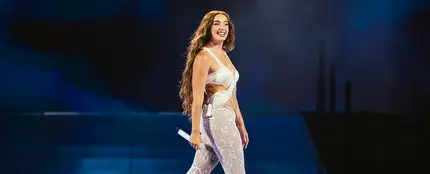Lola Índigo, durante el concierto del sábado 21 de junio de 2025 en Sevilla. Lola Índigo, durante el concierto del sábado 21 de junio de 2025 en Sevilla.