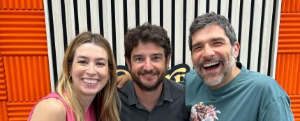 Gorka Otxoa con Eva Soriano y Nacho García