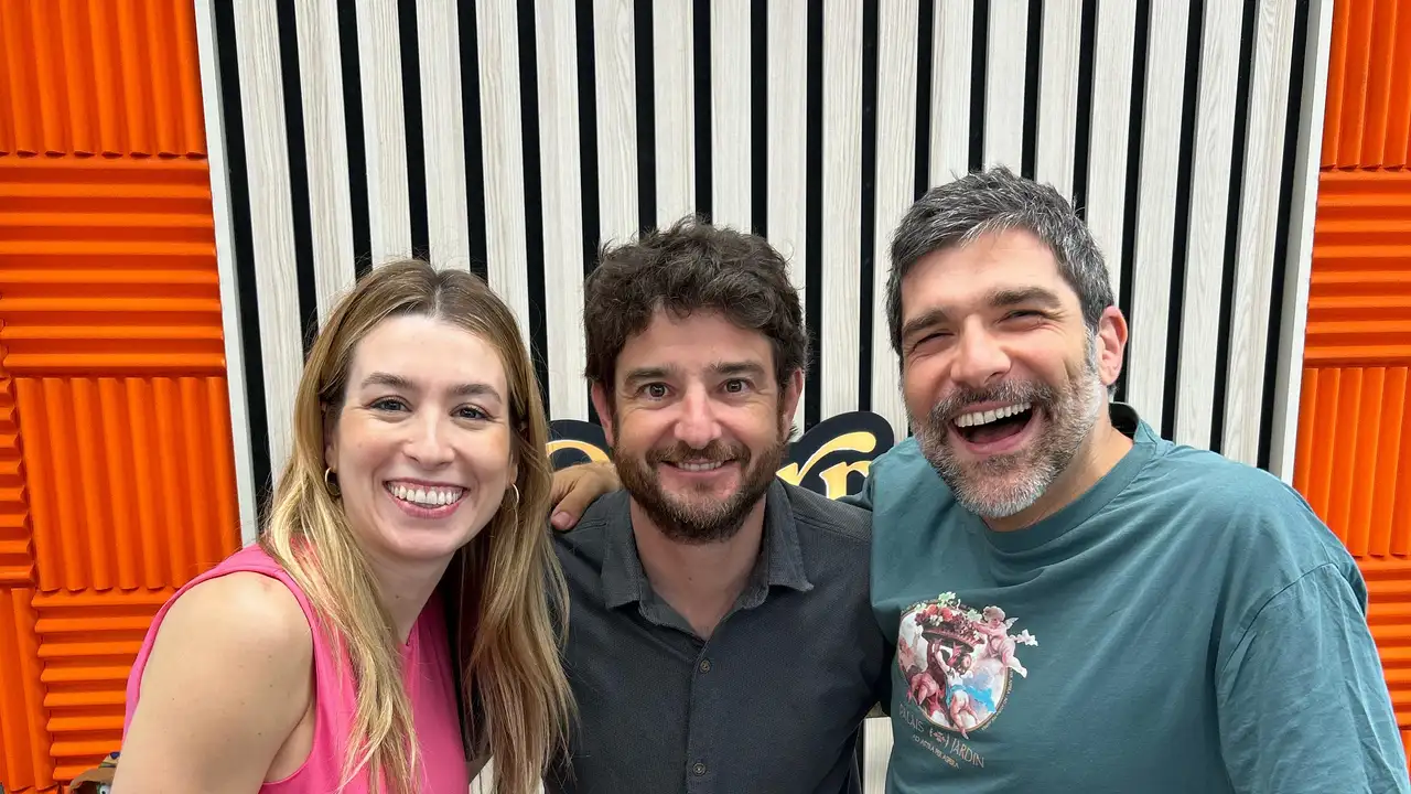 Gorka Otxoa con Eva Soriano y Nacho García Gorka Otxoa con Eva Soriano y Nacho García