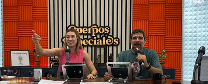 Eva Soriano y Nacho García en Cuerpos especiales Eva Soriano y Nacho García en Cuerpos especiales
