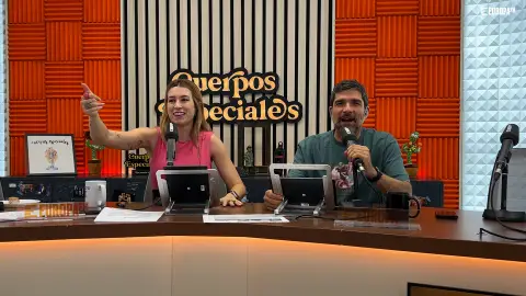 Eva Soriano y Nacho García en Cuerpos especiales Eva Soriano y Nacho García en Cuerpos especiales