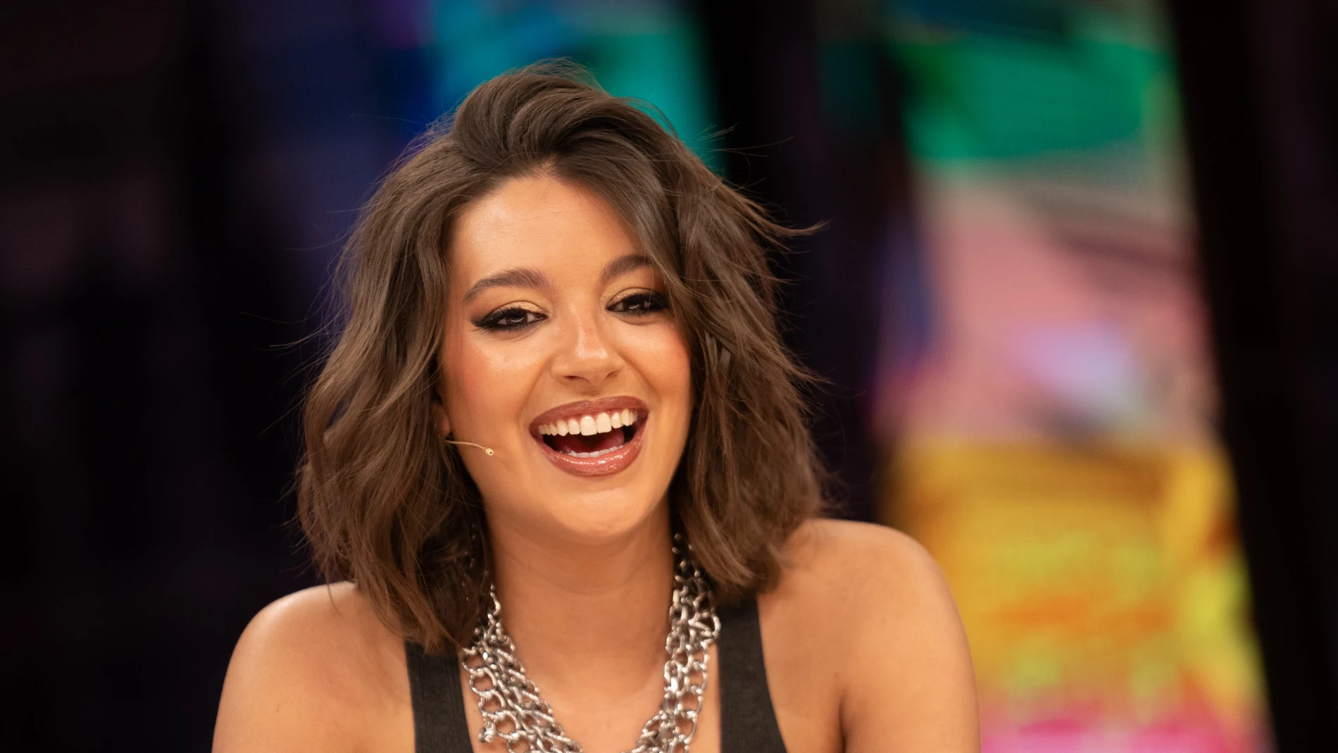 Ana Guerra, en su visita a El Hormiguero el 1 de mayo de 2025. Ana Guerra, en su visita a El Hormiguero el 1 de mayo de 2025.