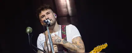 Dani Fernández en el Movistar Arena de Madrid Dani Fernández en el Movistar Arena de Madrid