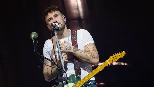 Dani Fernández en el Movistar Arena de Madrid