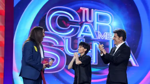 Melani vuelve a ganar la gala y cede su premio a Goyo Jiménez tras empatar a puntos con él Melani vuelve a ganar la gala y cede su premio a Goyo Jiménez tras empatar a puntos con él