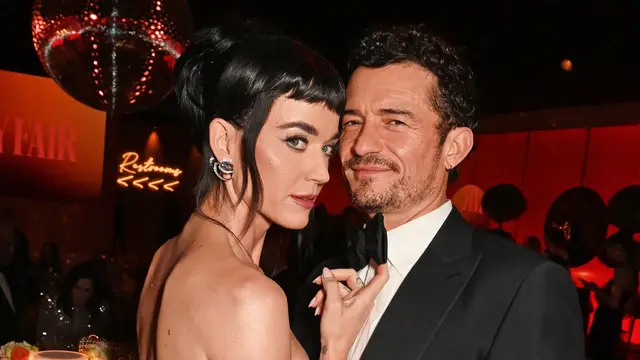 Katy Perry y Orlando Bloom en marzo de 2025