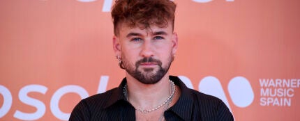 Dani Fernández en la presentación de su documental 'Todo cambia' en Madrid