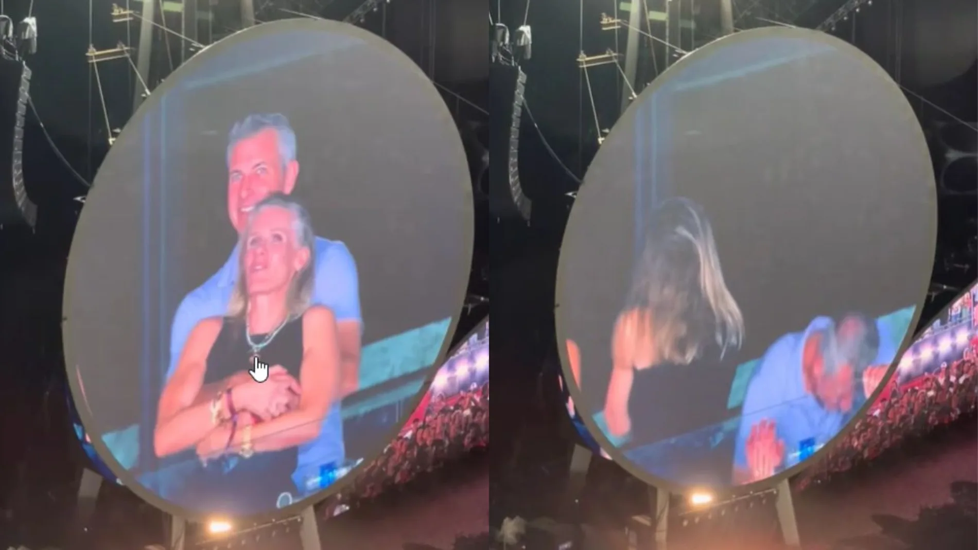 Cazados en Coldplay: la 'kiss cam' delata una aventura entre el CEO y la directora de RRHH de la misma empresa Cazados en Coldplay: la 'kiss cam' delata una aventura entre el CEO y la directora de RRHH de la misma empresa