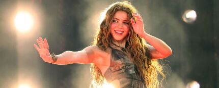 Shakira, en uno de los conciertos de su gira Las Mujeres Ya No Lloran World Tour