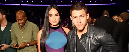 Demi Lovato y Nick Jonas en 2017 Demi Lovato y Nick Jonas en 2017