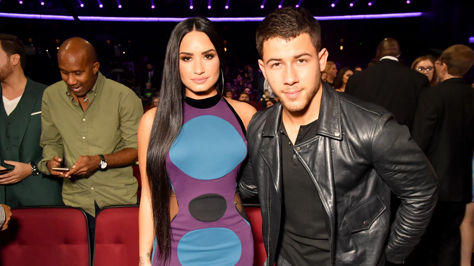 Demi Lovato y Nick Jonas en 2017 Demi Lovato y Nick Jonas en 2017