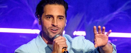 David Bustamante durante un concierto en Madrid David Bustamante durante un concierto en Madrid