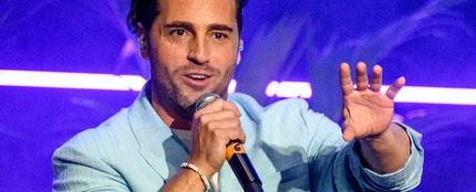 David Bustamante durante un concierto en Madrid. David Bustamante durante un concierto en Madrid.