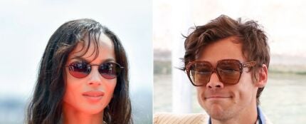 Zoë Kravitz y Harry Stykes.